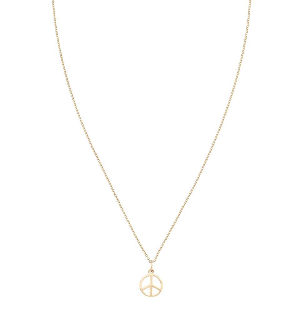 Peace Sign Mini Charm Jewelry Helen Ficalora