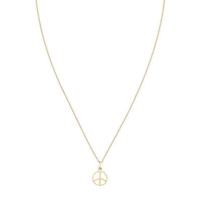 Peace Sign Mini Charm Jewelry Helen Ficalora 