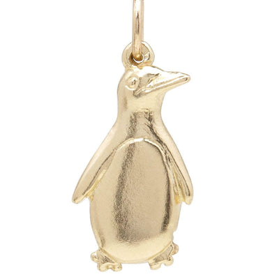 Flat Penguin Mini Charm