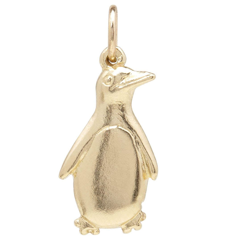 Flat Penguin Mini Charm