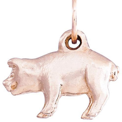 Pig Mini Charm Jewelry Helen Ficalora 14k Pink Gold