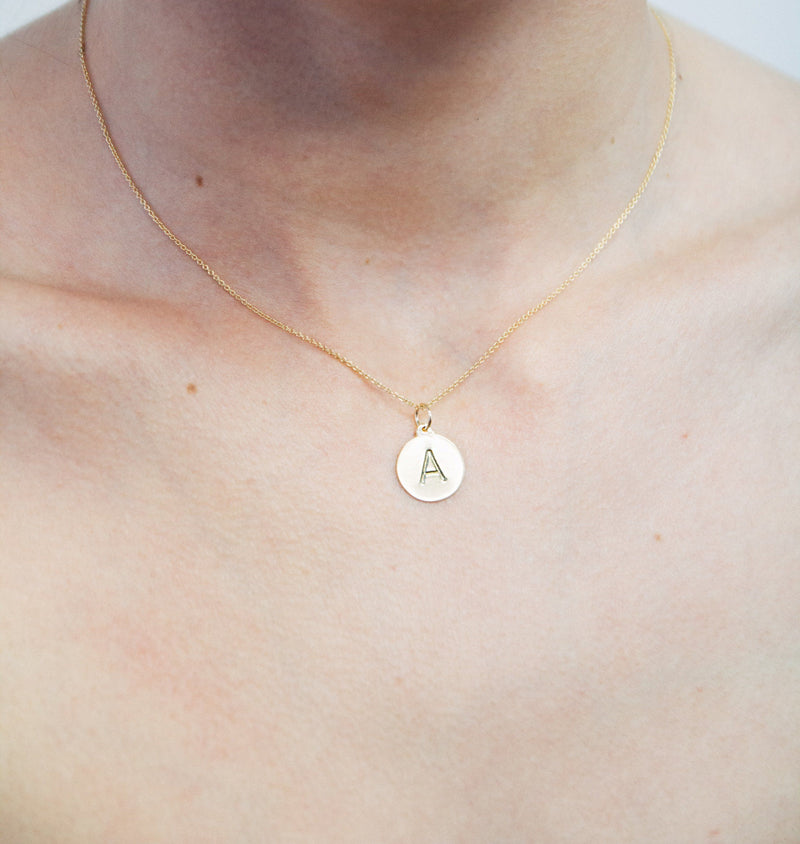 "R" Alphabet Charm Jewelry Helen Ficalora 