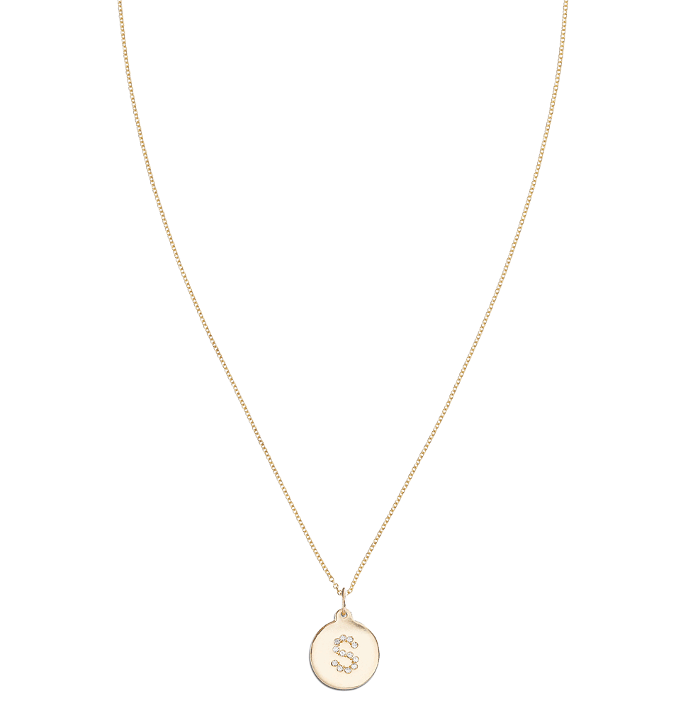 "S" Alphabet Charm Pave Diamonds -  - Jewelry - Helen Ficalora - 4