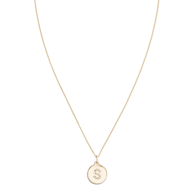 "S" Alphabet Charm Pave Diamonds -  - Jewelry - Helen Ficalora - 4