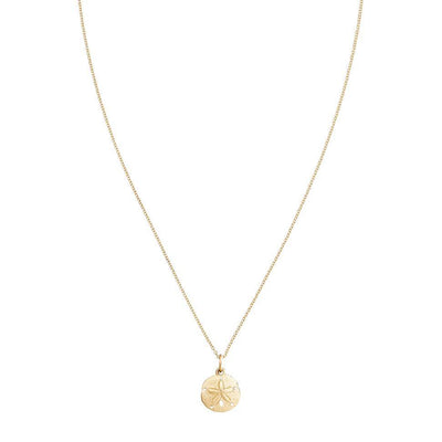 Helen Ficalora 14k Yellow Gold Sand Dollar Charm Mini