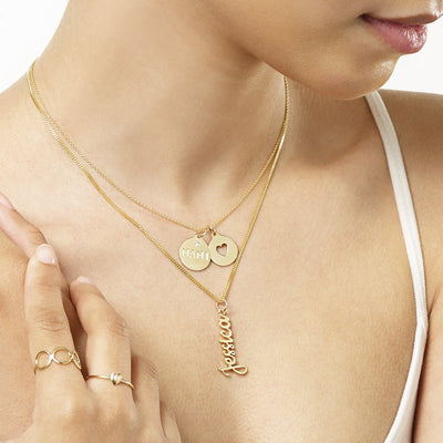 Helen Ficalora Personalized Name Charm For Necklaces