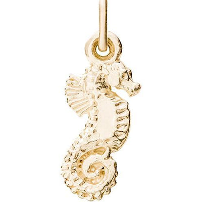 Seahorse Mini Charm Jewelry Helen Ficalora 14k Yellow Gold