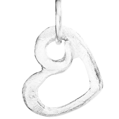 Small Heart Smushie Charm Jewelry Helen Ficalora Sterling Silver 