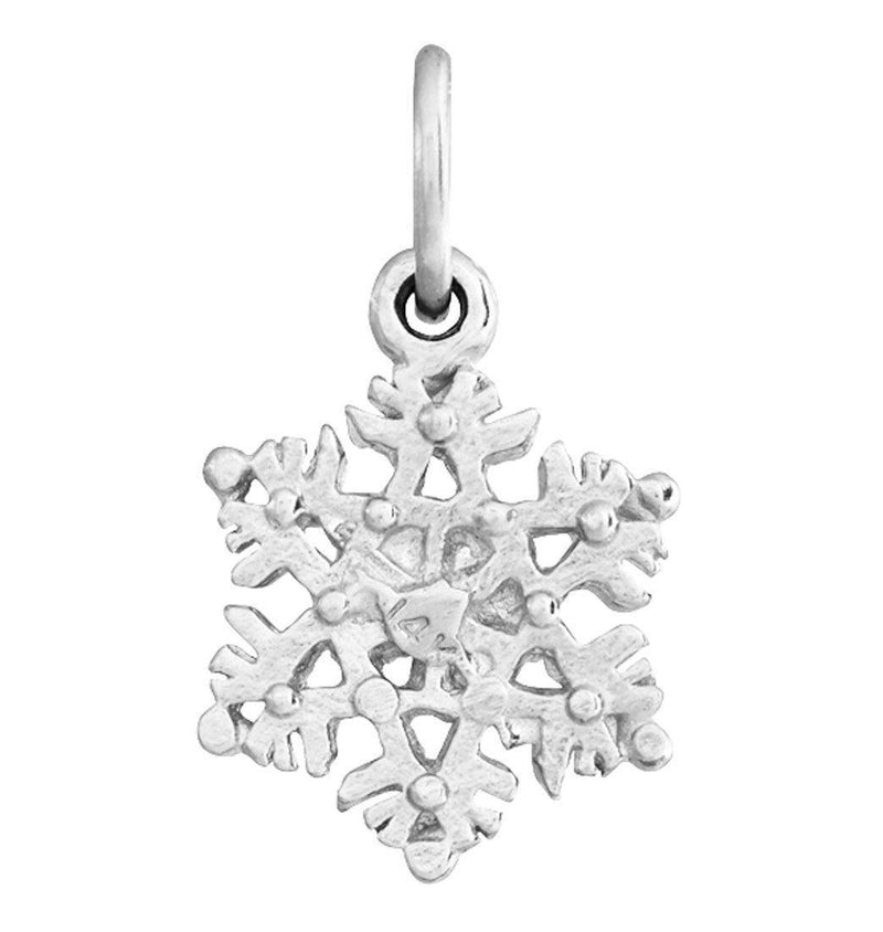 Snowflake Mini Charm Jewelry Helen Ficalora Sterling Silver 