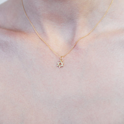 Star of David Mini Charm Jewelry Helen Ficalora 