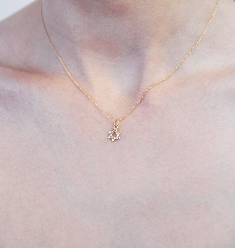 Star of David Mini Charm Jewelry Helen Ficalora 