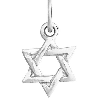 Star of David Mini Charm Jewelry Helen Ficalora Sterling Silver 