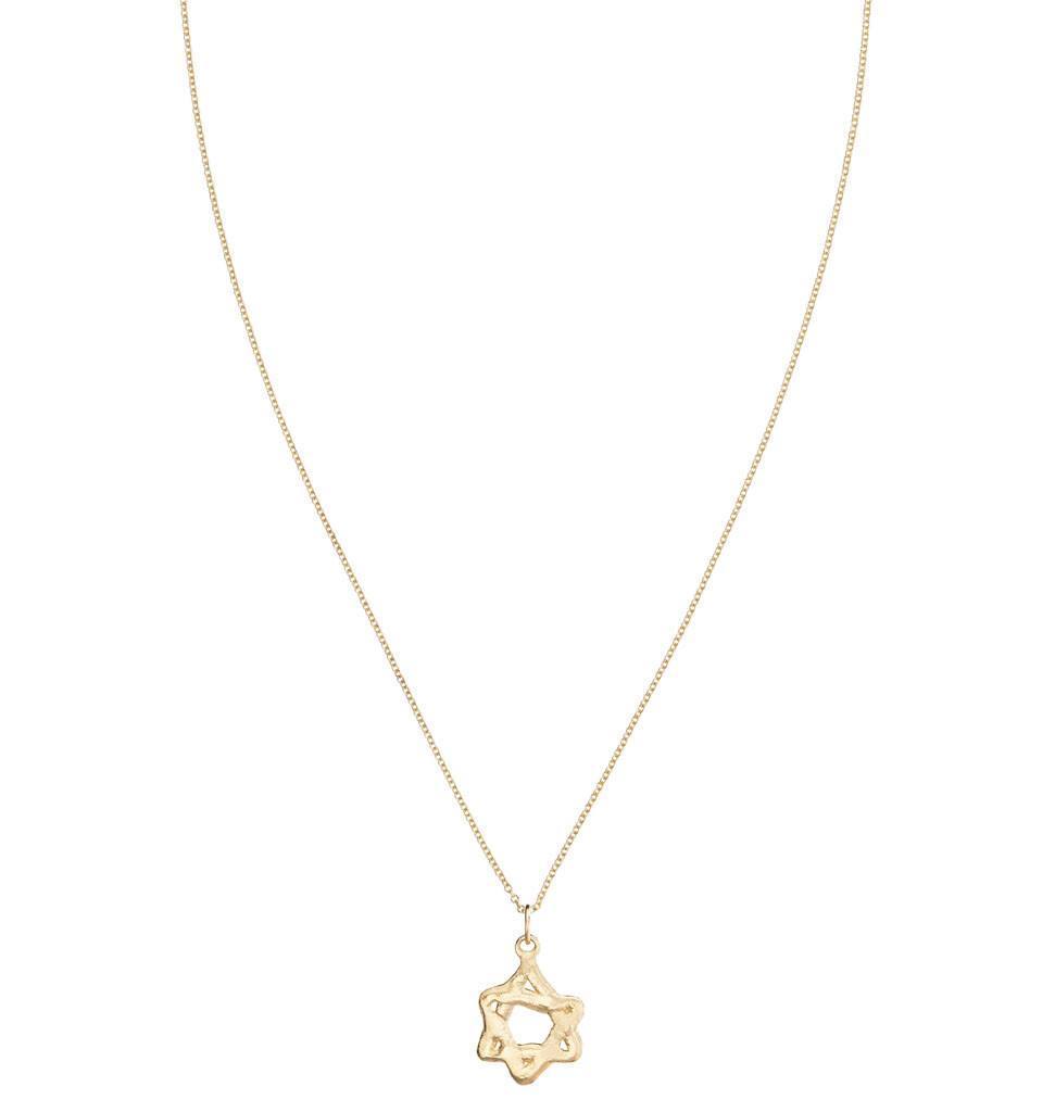 Star of David Smushie Medium Charm Jewelry Helen Ficalora 