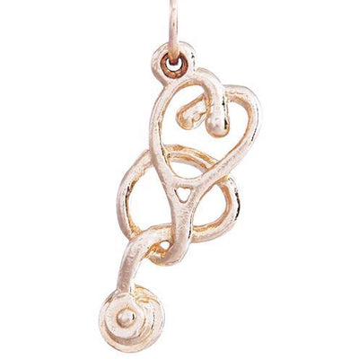 Stethoscope Mini Charm Jewelry Helen Ficalora 14k Pink Gold For Necklaces And Bracelets