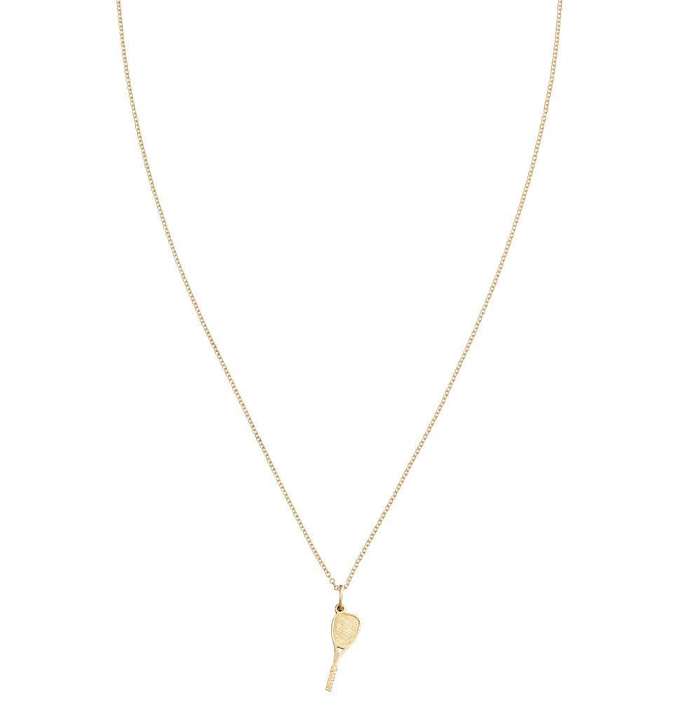 Tennis Racquet Mini Charm Jewelry Helen Ficalora