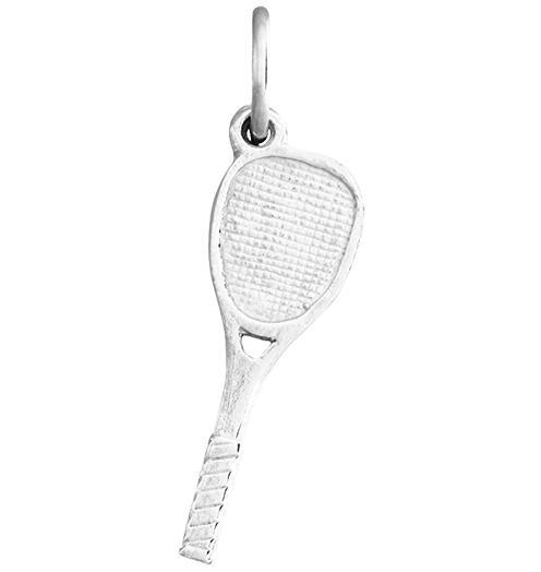 Tennis Racquet Mini Charm Jewelry Helen Ficalora Sterling Silver 