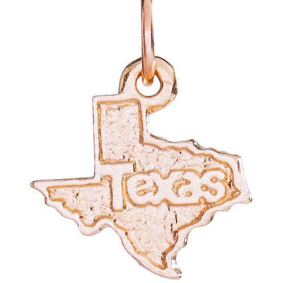 Texas Mini Charm Jewelry Helen Ficalora 14k Pink Gold