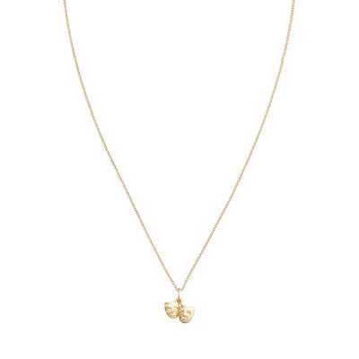 Theater Masks Mini Charm Jewelry Helen Ficalora 