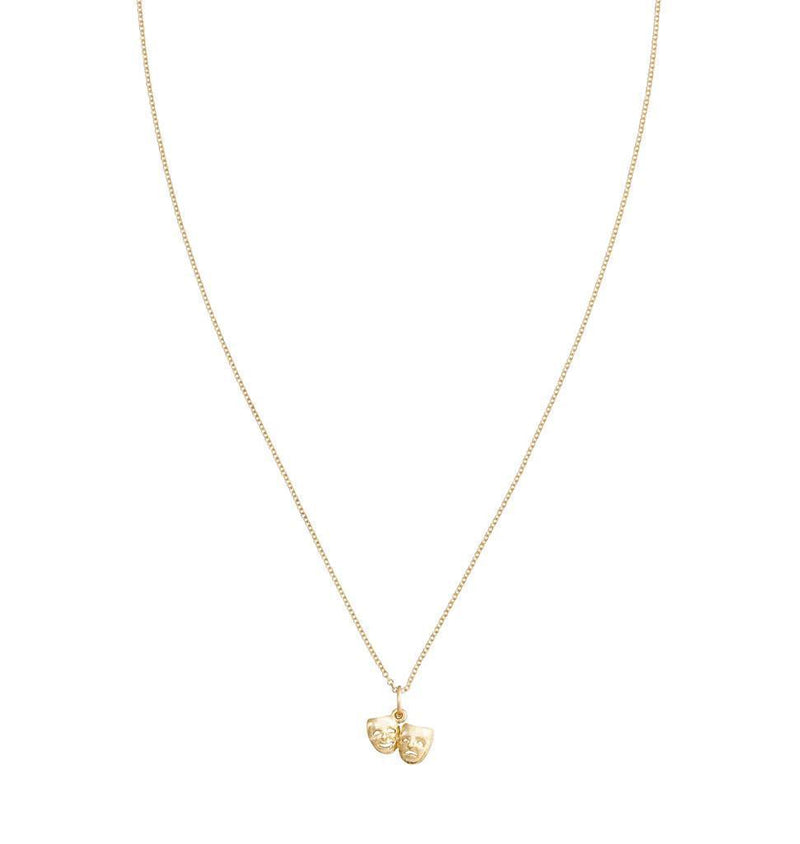 Theater Masks Mini Charm Jewelry Helen Ficalora 