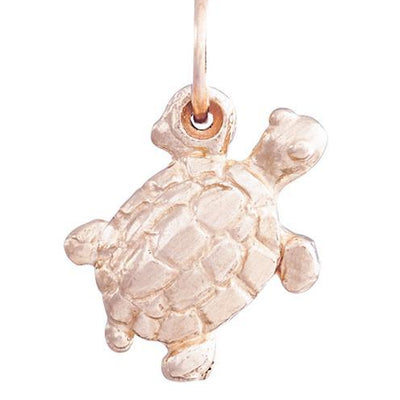Turtle Mini Charm Jewelry Helen Ficalora 14k Pink Gold