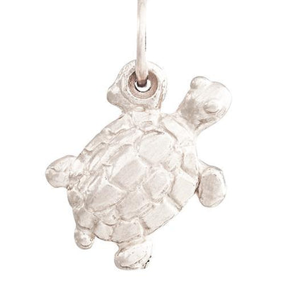 Turtle Mini Charm Jewelry Helen Ficalora 14k White Gold