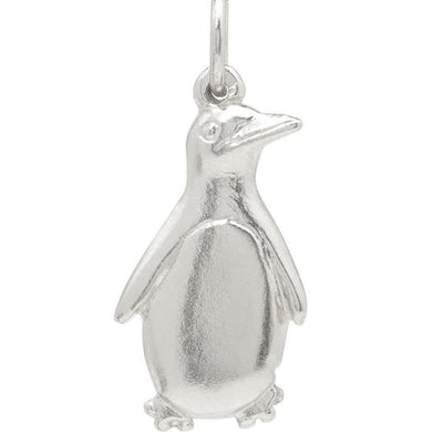 Flat Penguin Mini Charm