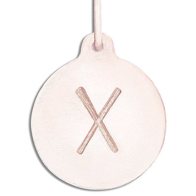 "X" Alphabet Charm Jewelry Helen Ficalora 14k Pink Gold For Necklaces And Bracelets