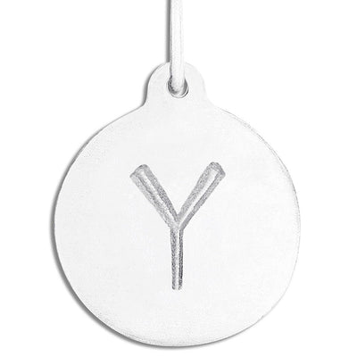"Y" Alphabet Charm Jewelry Helen Ficalora Sterling Silver For Necklaces And Bracelets